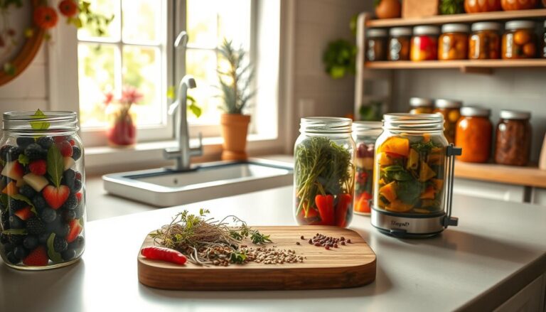 harvesting and preserving organic produce