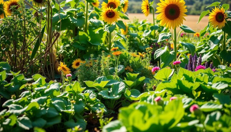 organic gardening companion planting