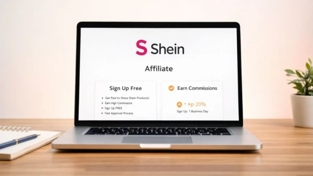 Participar do programa de afiliados Shein