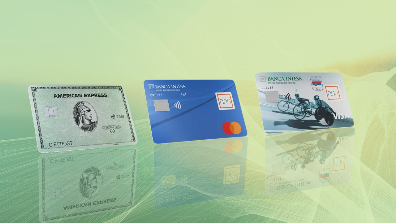 Cartões Banca Intesa