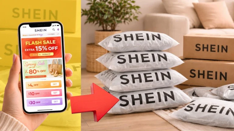 Ganhe pontos Shein
