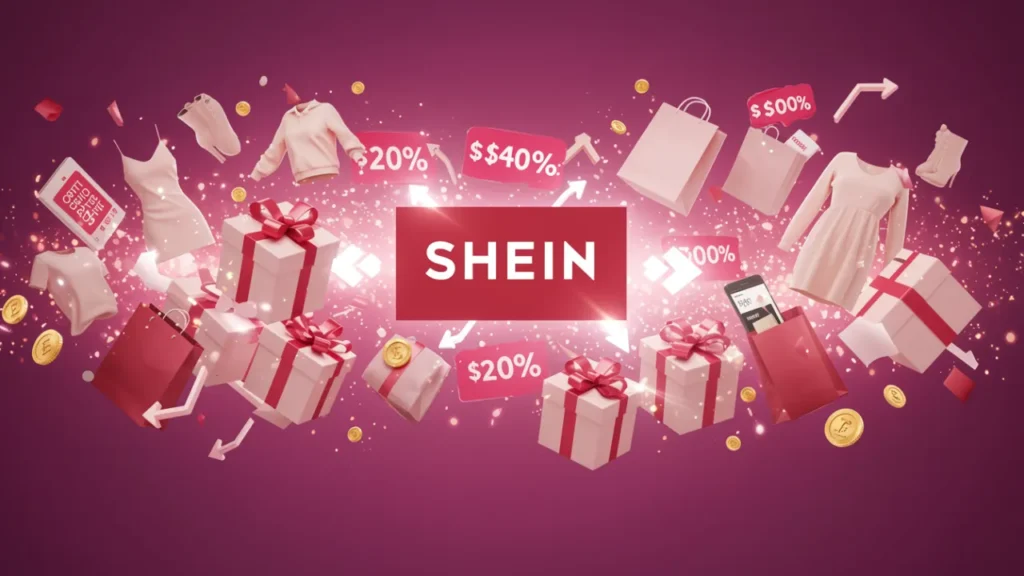 Ganhe Créditos e Use na SHEIN Facilmente