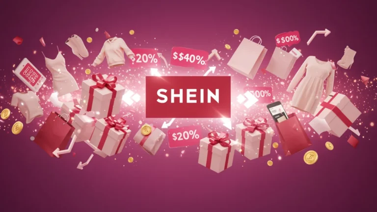 Ganhe Créditos e Use na SHEIN Facilmente